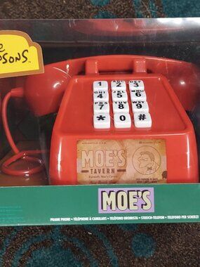 The Simpsons Moe's Prank Phone (unopened)